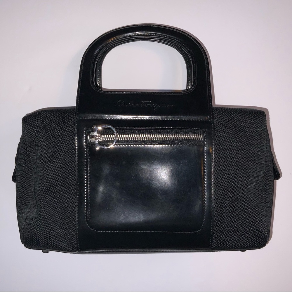 Vintage (Y2K) Salvatore Ferragamo Bag - Black